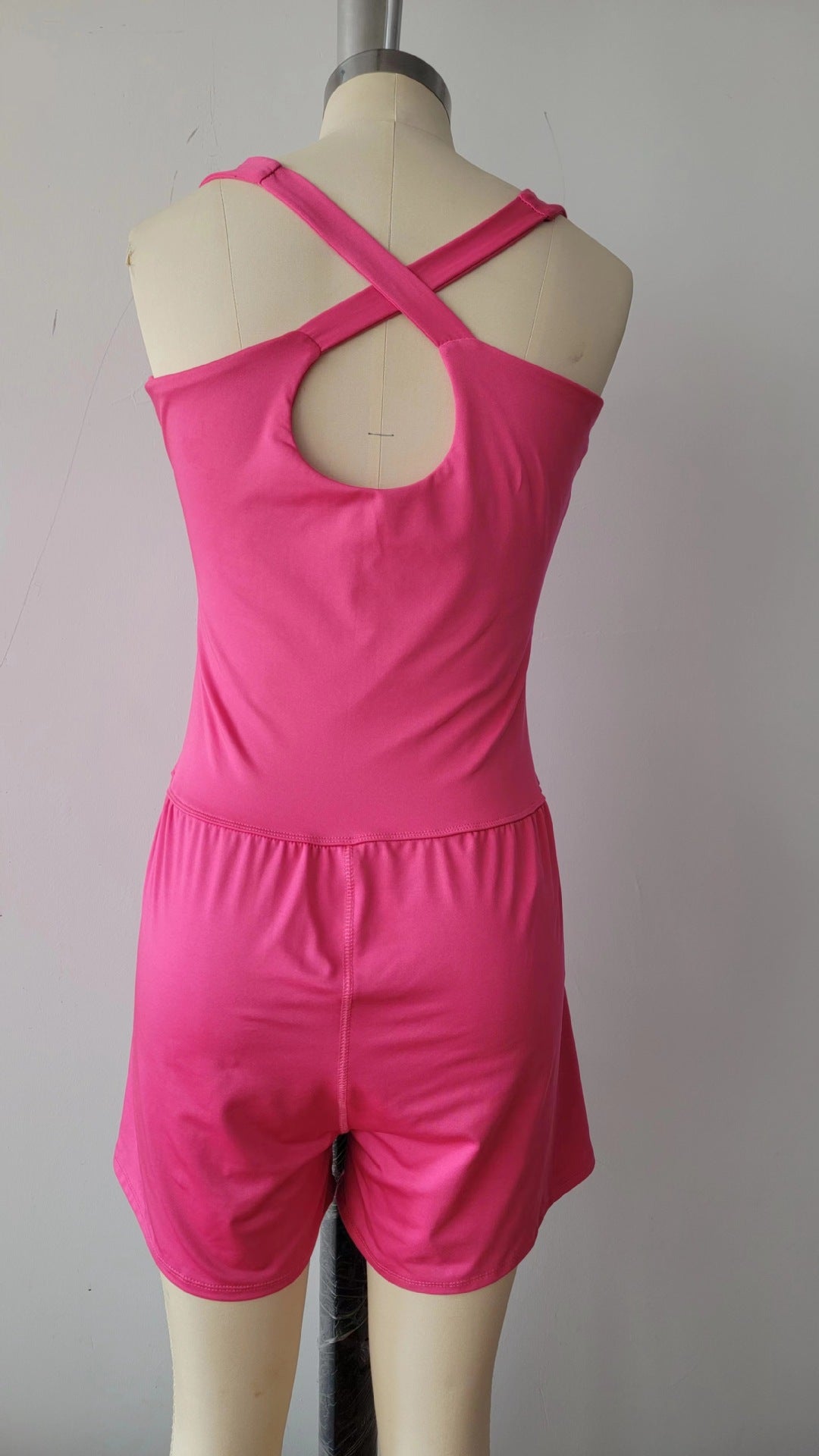 RTS: The Amber Racerback Cut-Out Romper-