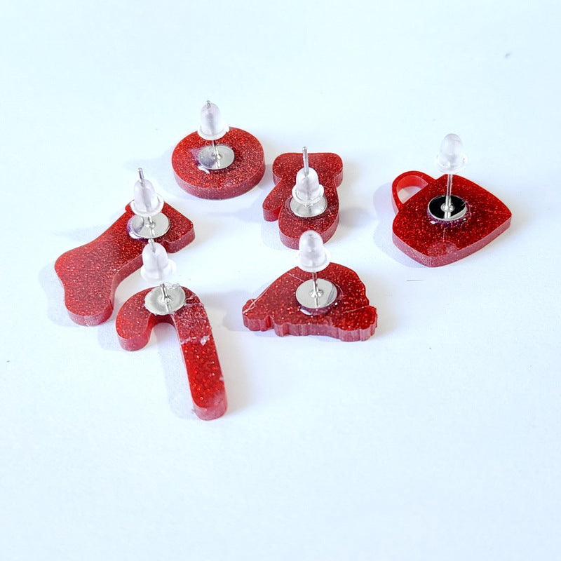 *RTS* Christmas Acrylic Studs