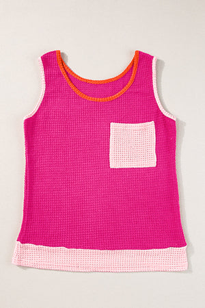 RTS: The Kendra Waffle Knit Tank-