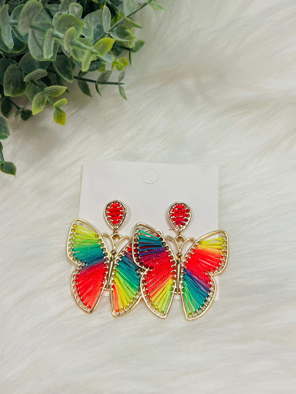 *RTS* Spring Butterfly Drop Studs