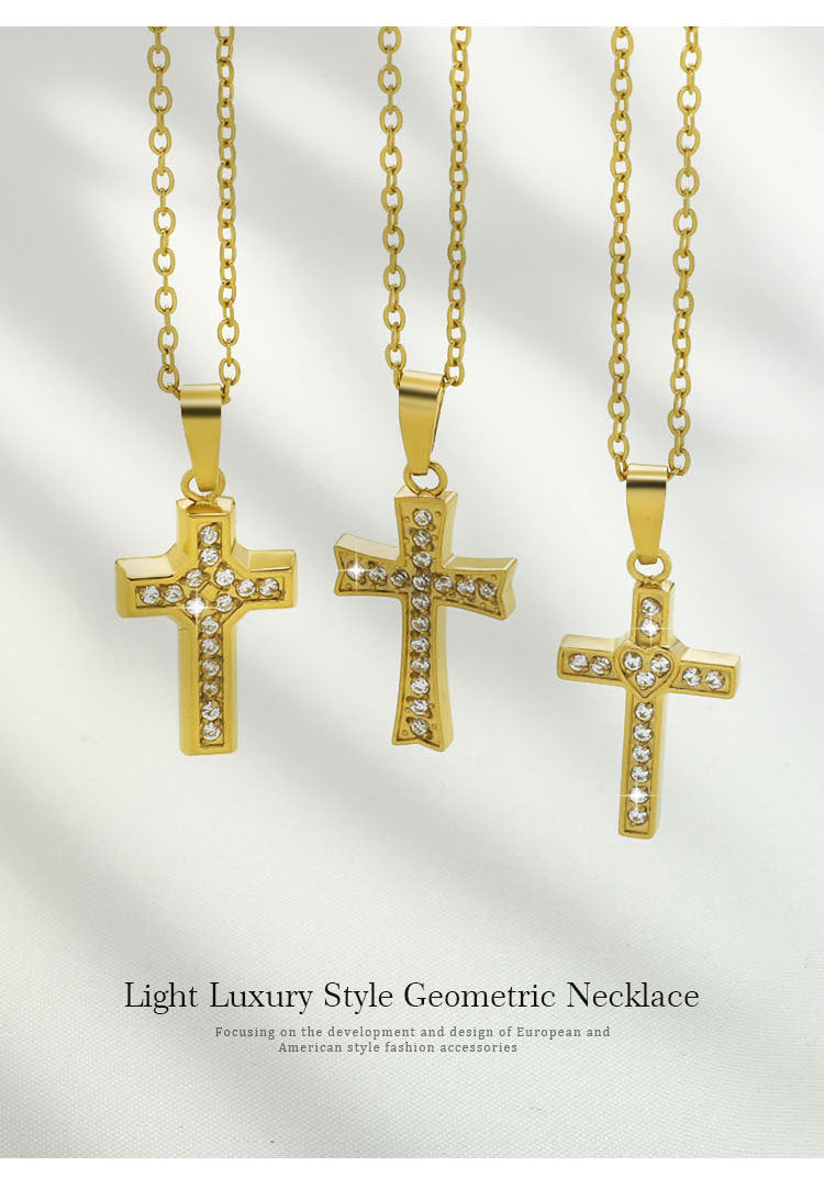 *Preorder: Cross of Grace Pendant Necklace*