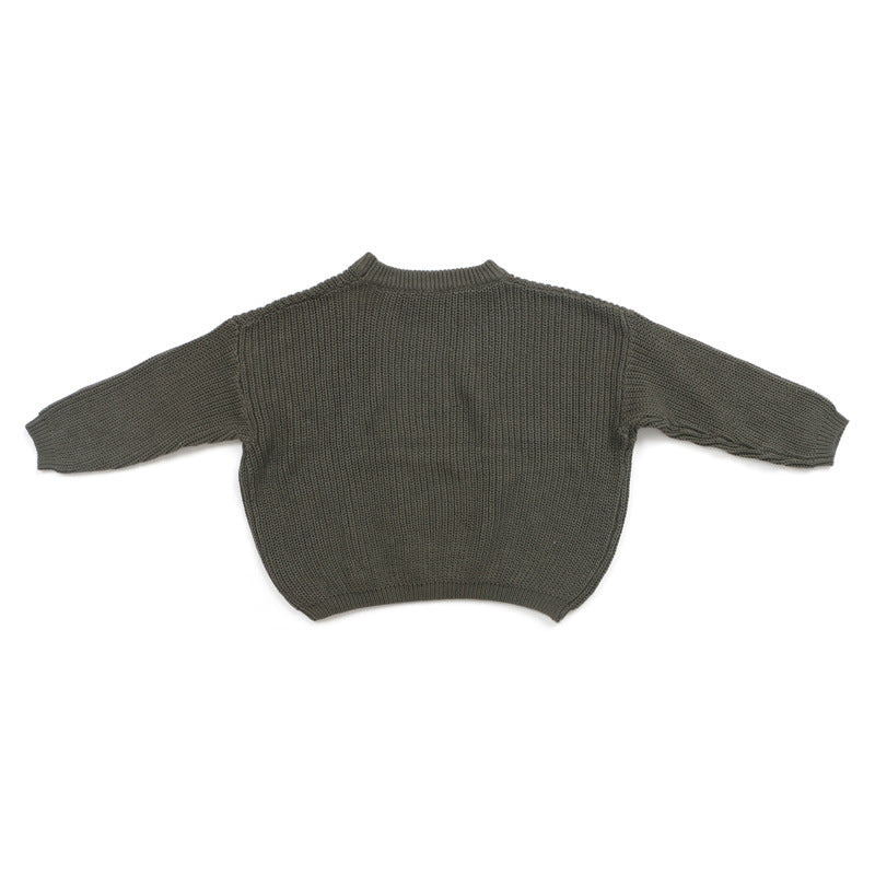 RTS: Kid Chunky Knit Sweater-