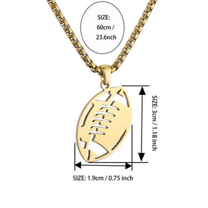 Preorder: Custom engraved Sports Necklaces