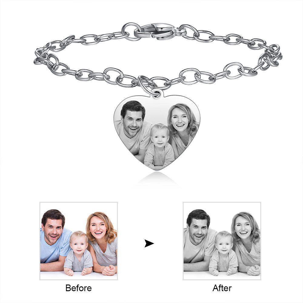 *Preorder: Heartfelt Memory Photo Bracelet*