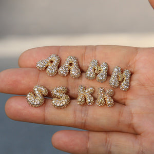 *Preorder: Bold Initial Bubble Studs*