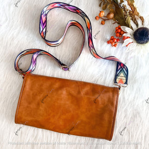 RTS: CLUTCH/CROSSBODY VEGAN LEATHER PURSE-