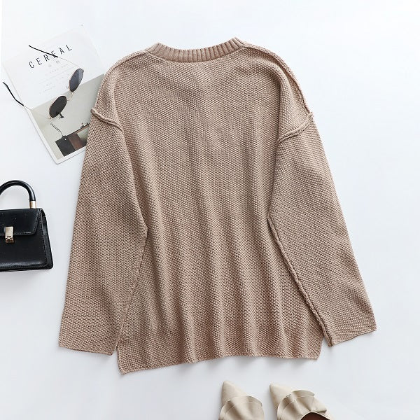 RTS: Button Knit Top-