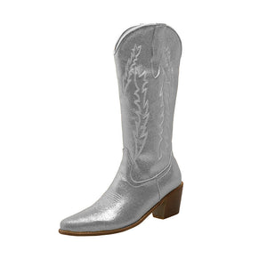 RTS: The Elle Woods Bend and Snap Cowgirl Boot-