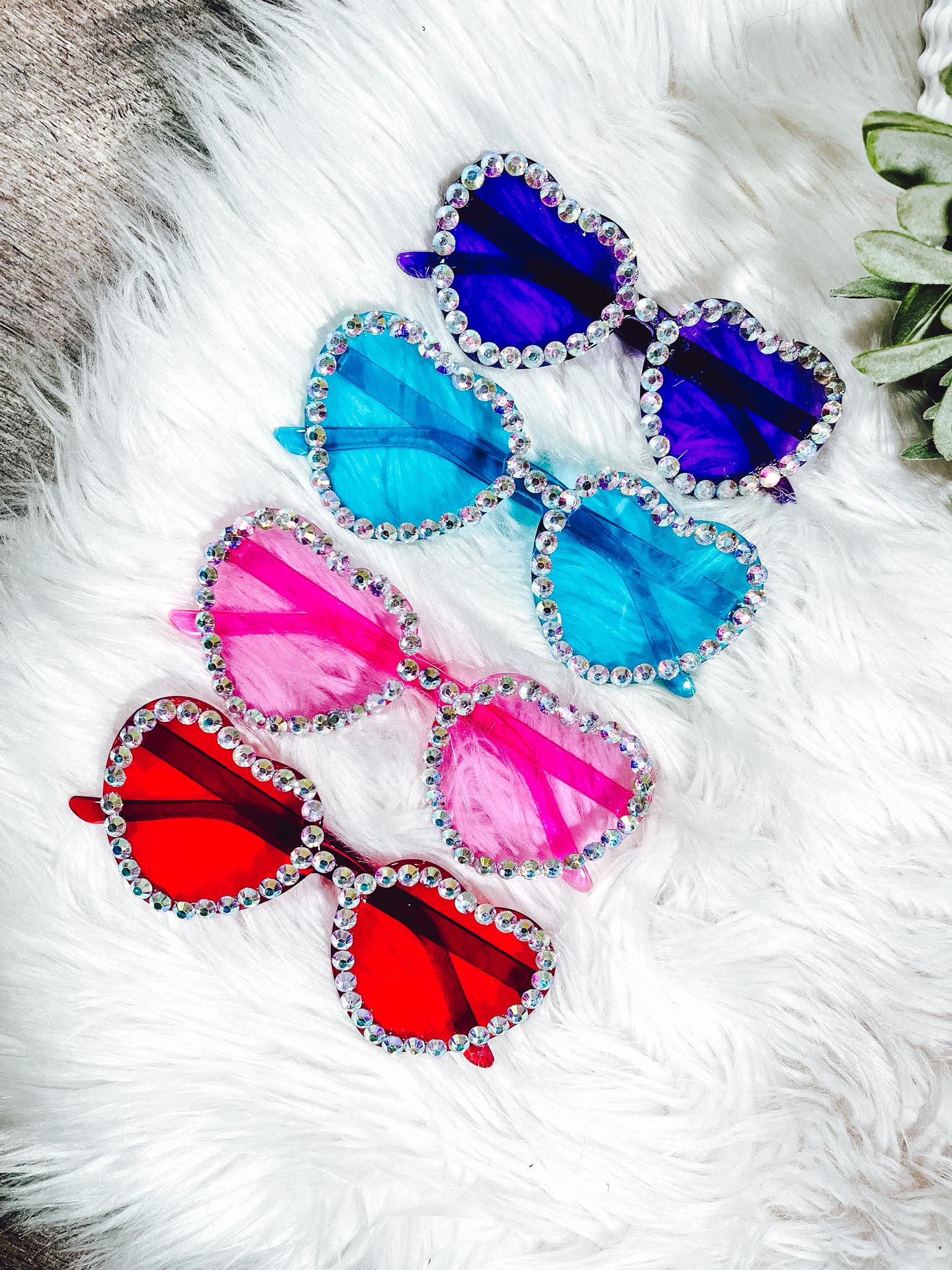 RTS: Heart Shaped Sunnies Glasses!