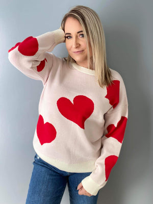 RTS: Biggest Heart Sweater!