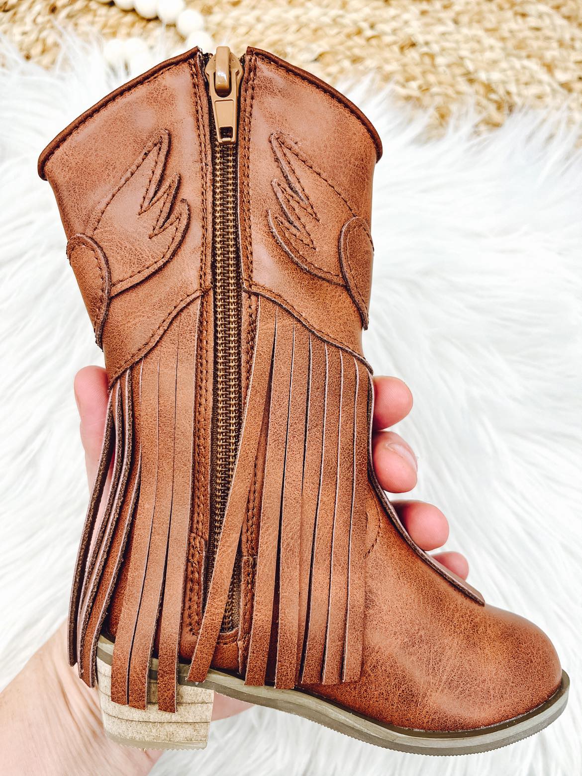 rts: The Mika Fringe Cowgirl Boots-