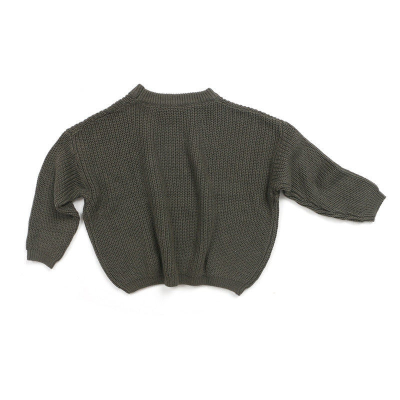 RTS: Kid Chunky Knit Sweater-