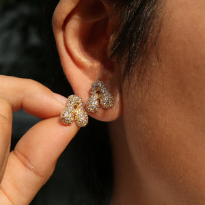 *Preorder: Bold Initial Bubble Studs*