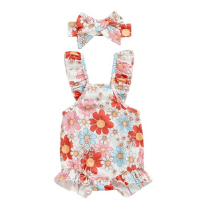 RTS: The Riley Floral Bubble Romper