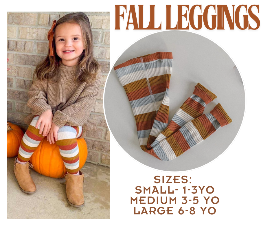 RTS: Striped Fall Leggings