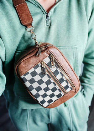 RTS: Checker Briann Crossbody