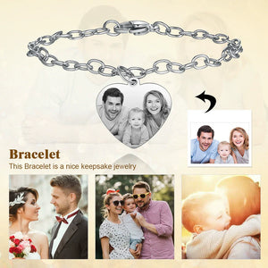 *Preorder: Heartfelt Memory Photo Bracelet*