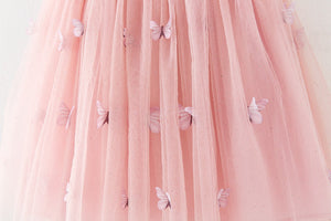 RTS: Butterfly & Flower Tulle Twirl Dress