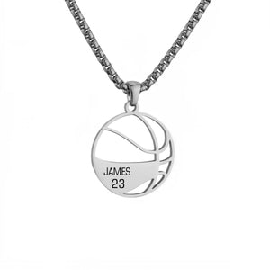 Preorder: Custom engraved Sports Necklaces