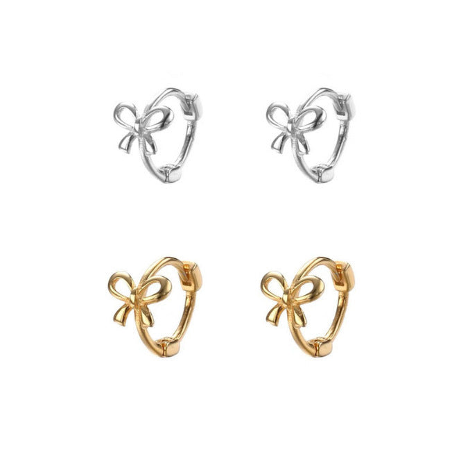 *Preorder: Whimsical Bow Hoop Earrings*