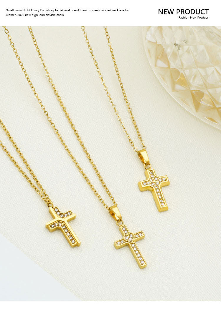 *Preorder: Cross of Grace Pendant Necklace*