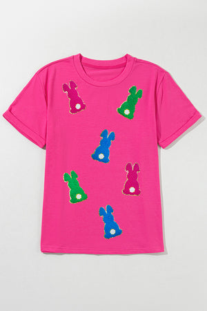 PREORDER: Embellished Easter Bunny Shirt 2.24.25 osym