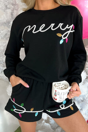 RTS: Merry Long Sleeve/Short Set!