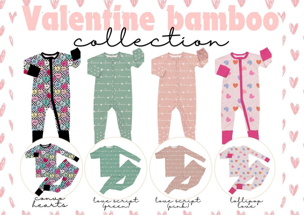 PREORDER: Valentine Bamboo Collection ( extras ordered)