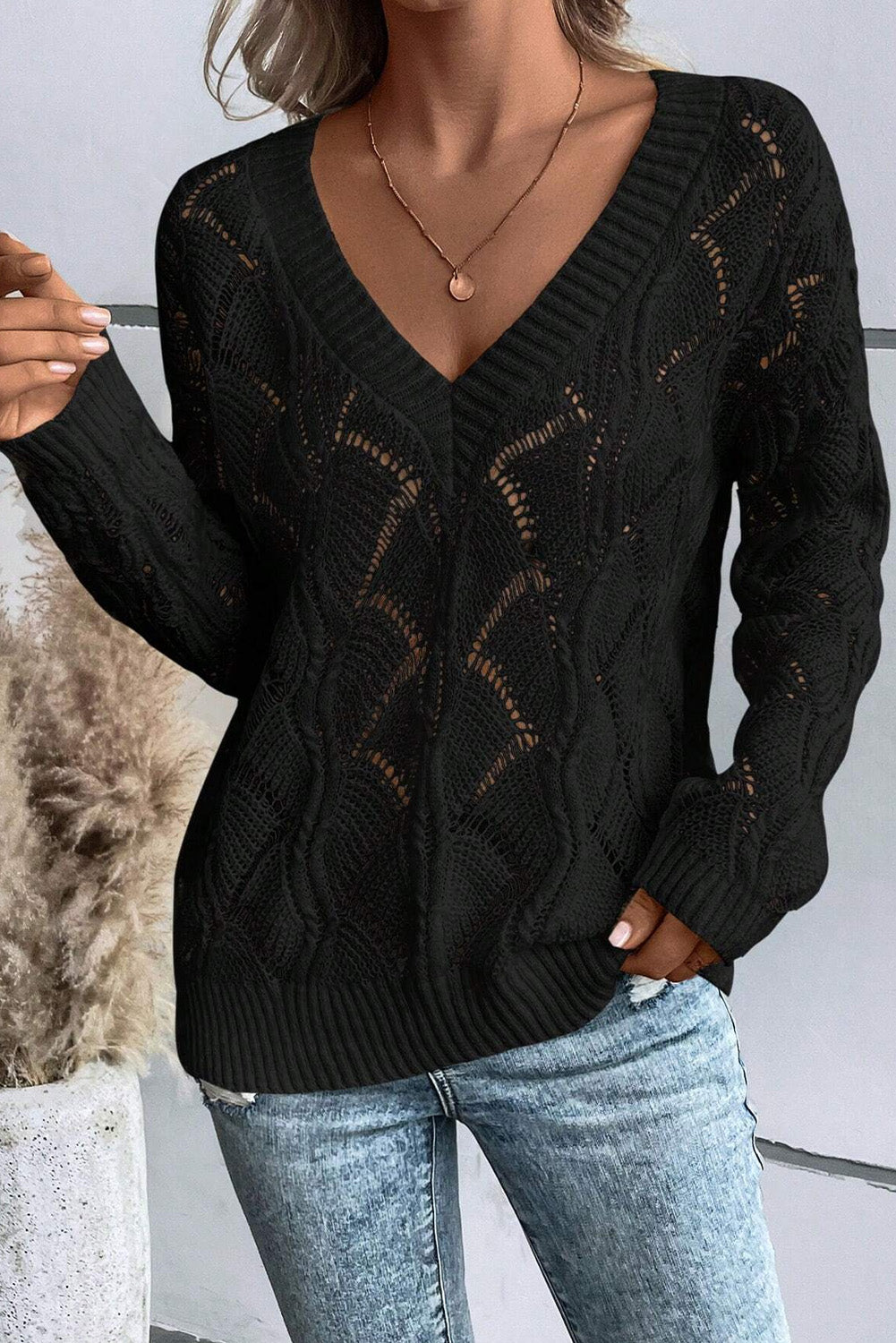 RTS: The Tessa Lightweight Knitted Sweater