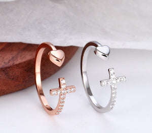 *Preorder: Faith & Love Zircon Ring*