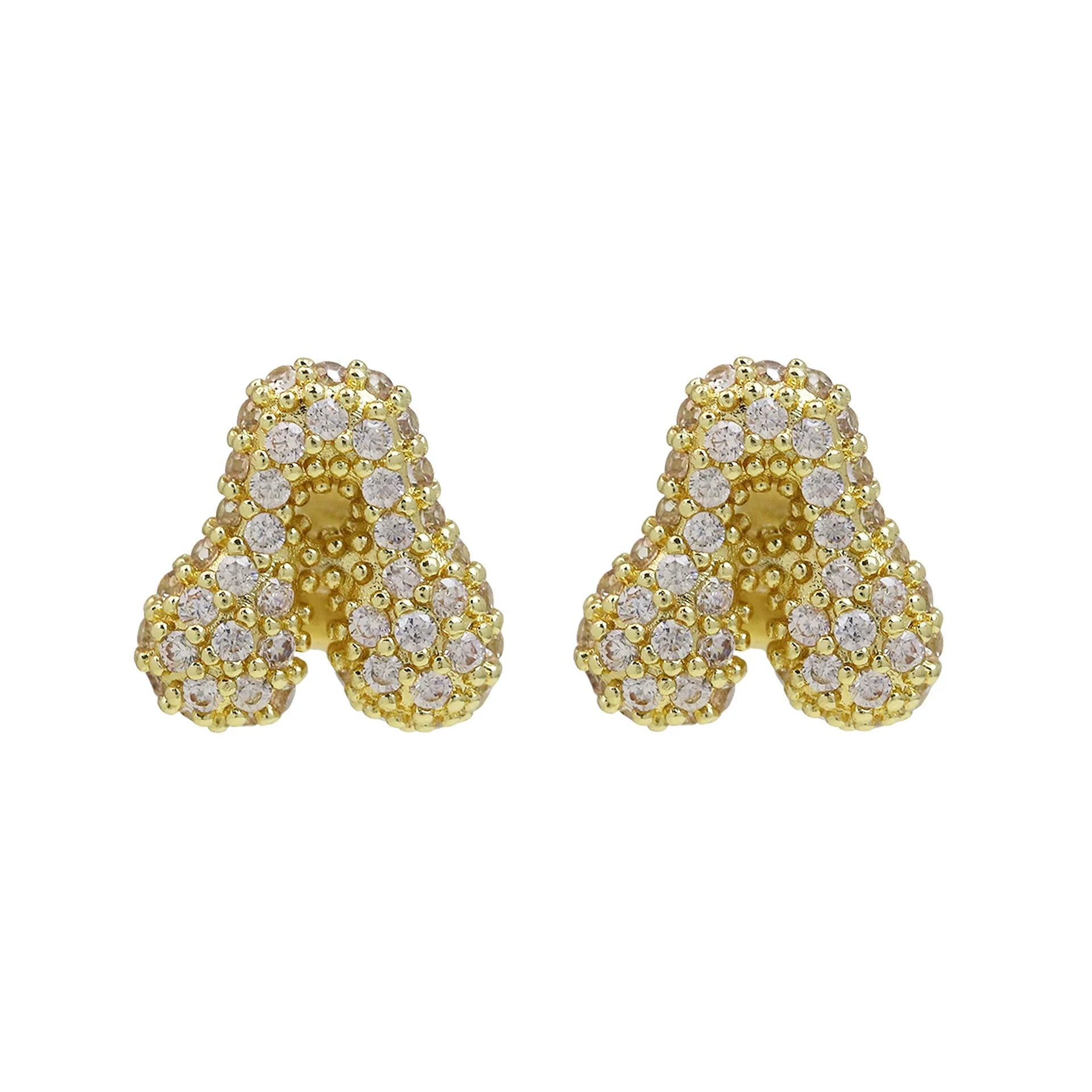 *Preorder: Bold Initial Bubble Studs*