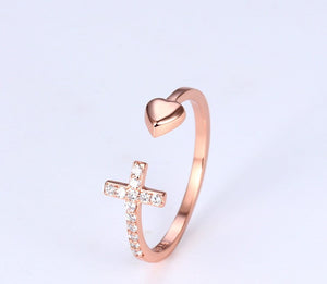 *Preorder: Faith & Love Zircon Ring*