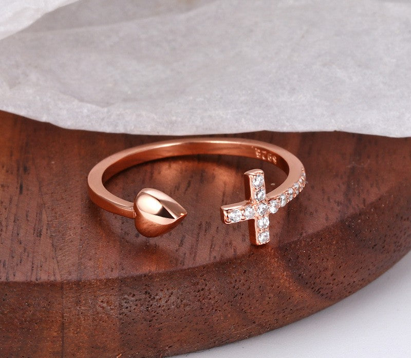 *Preorder: Faith & Love Zircon Ring*