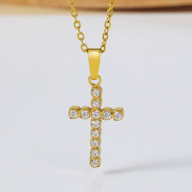 *Preorder: Cross of Grace Pendant Necklace*