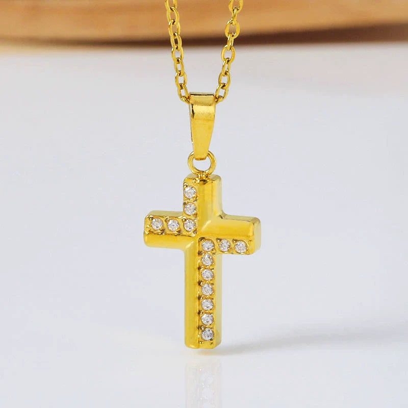 *Preorder: Cross of Grace Pendant Necklace*