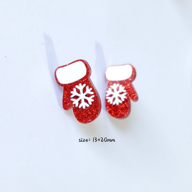 *RTS* Christmas Acrylic Studs