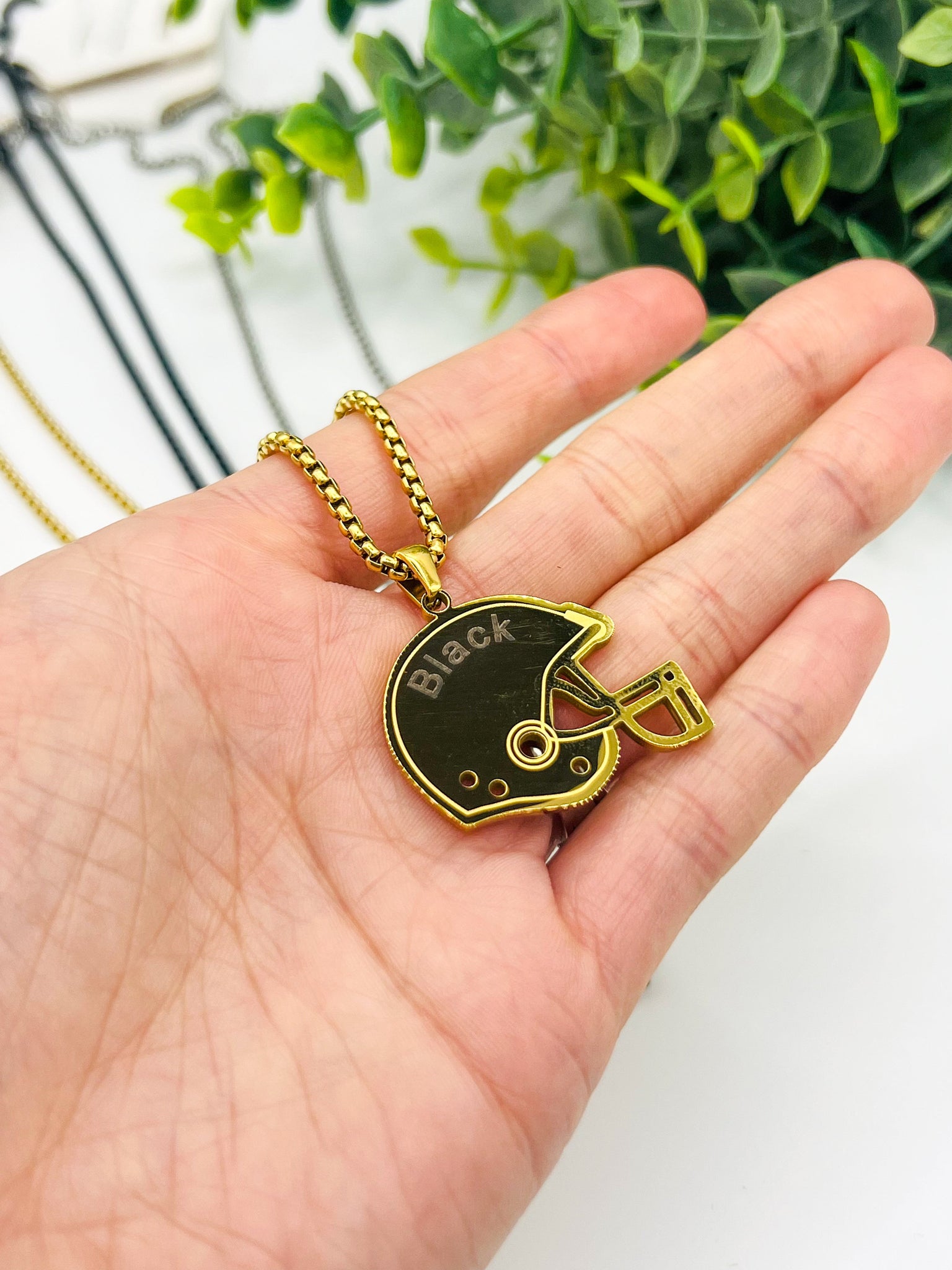 Preorder: Custom engraved Sports Necklaces