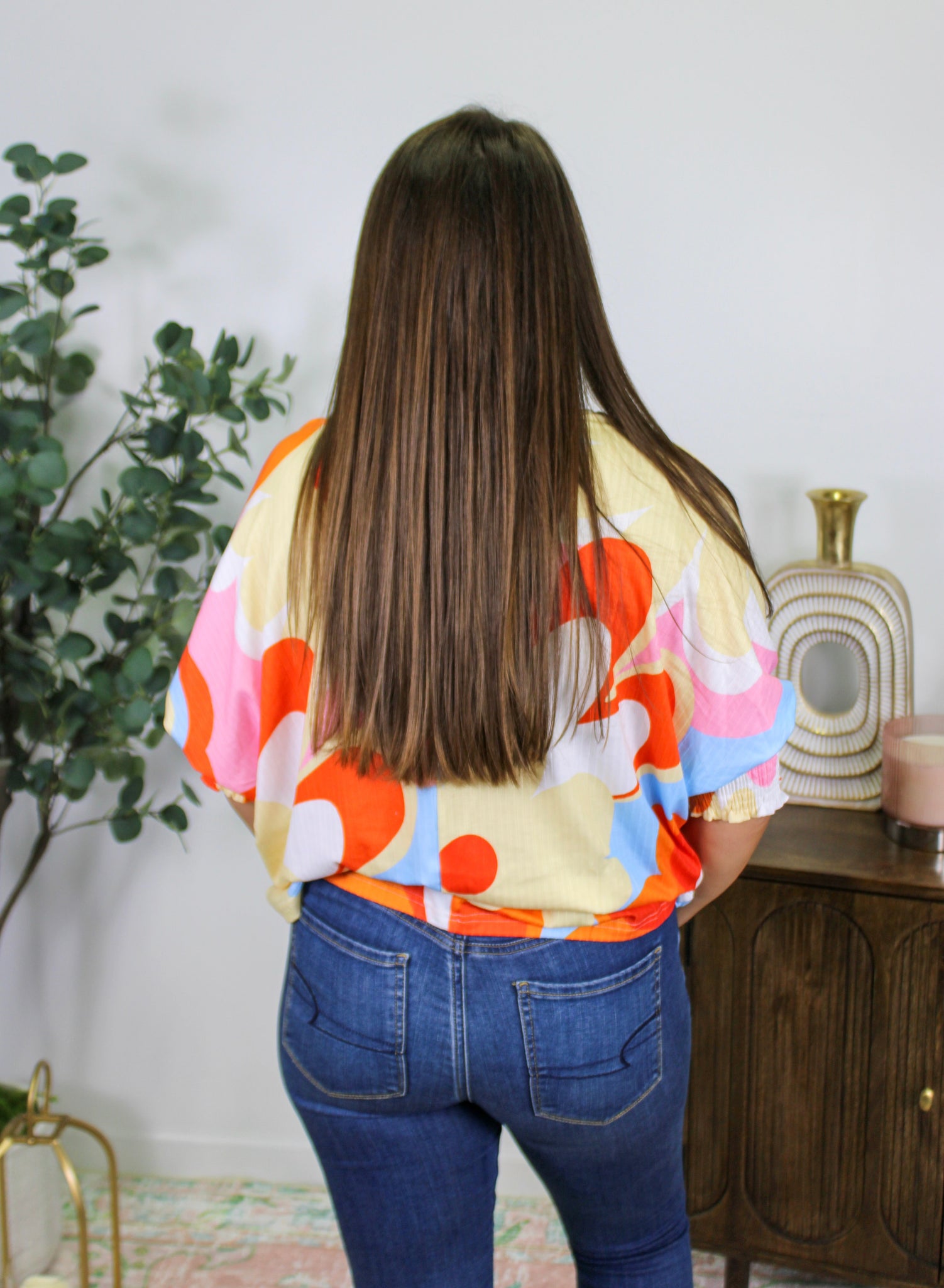 Groovy Floral Blouse LT