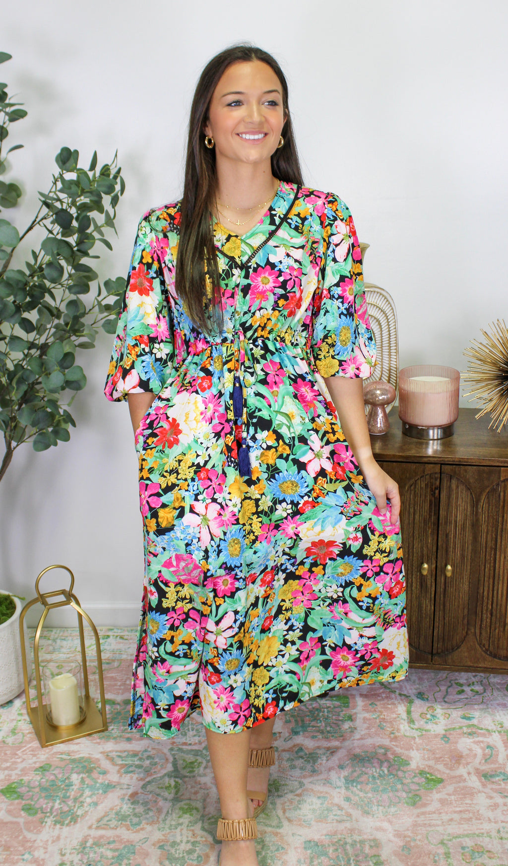 Floral Tassel Maxi RTS