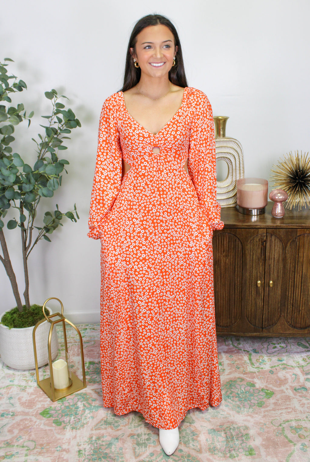 Floral Maxi Dress RTS