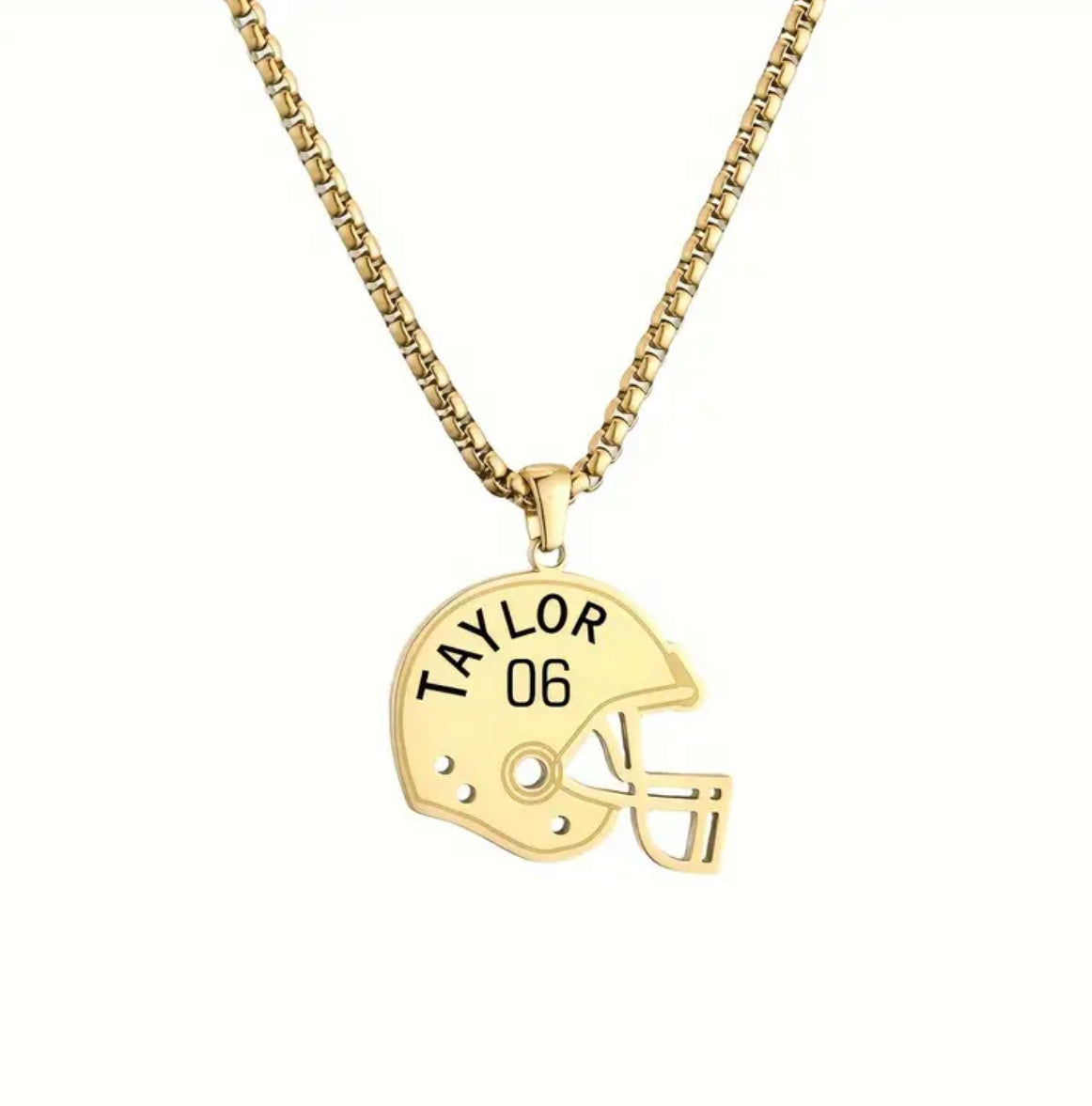 Preorder: Custom engraved Sports Necklaces