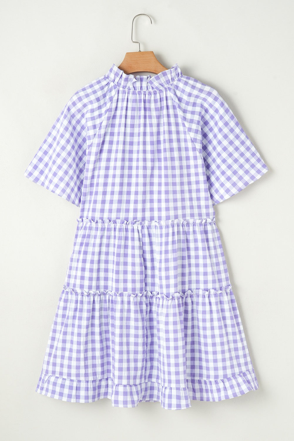 Purple Plaid Dress LT