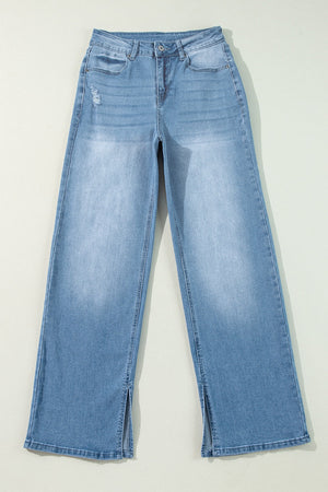 Slit Leg Jeans LT