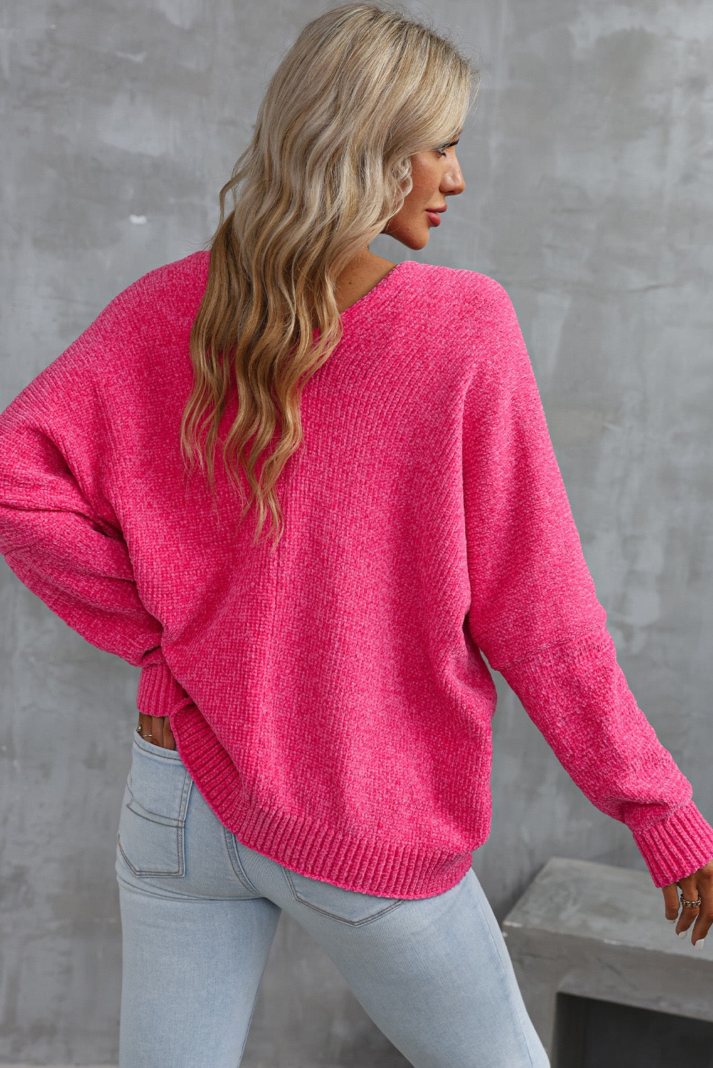 Pink Button Cardigan LT