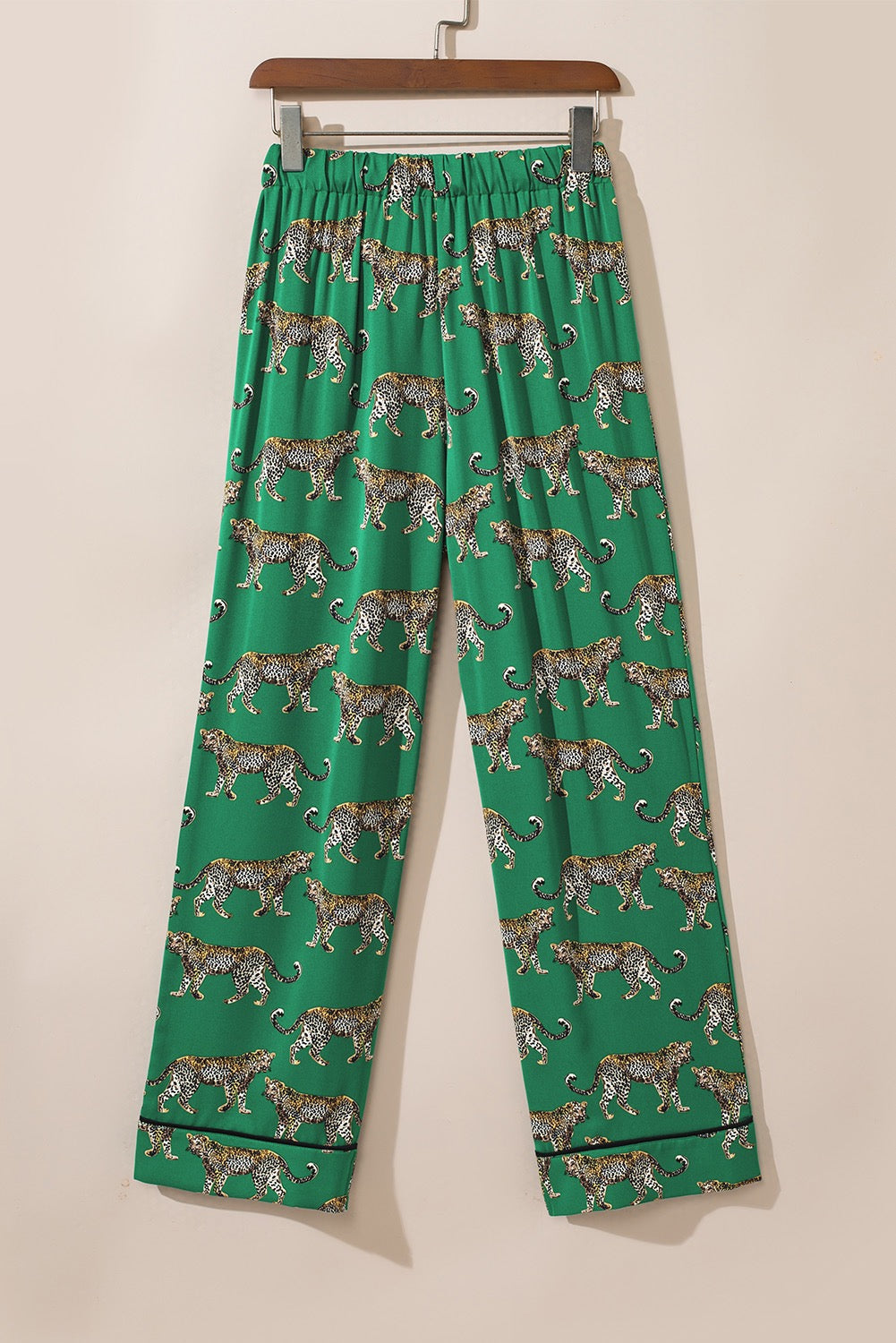 Green Cheetah Pajamas January.