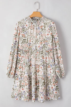 White Floral Dress January.