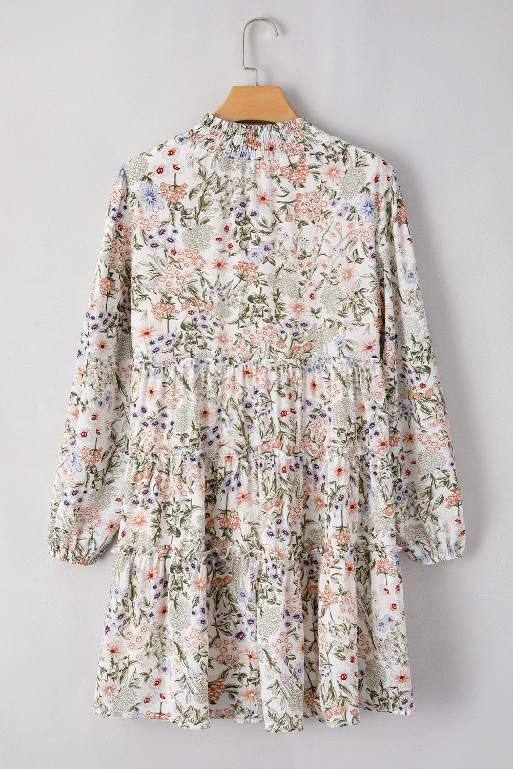 White Floral Dress January.