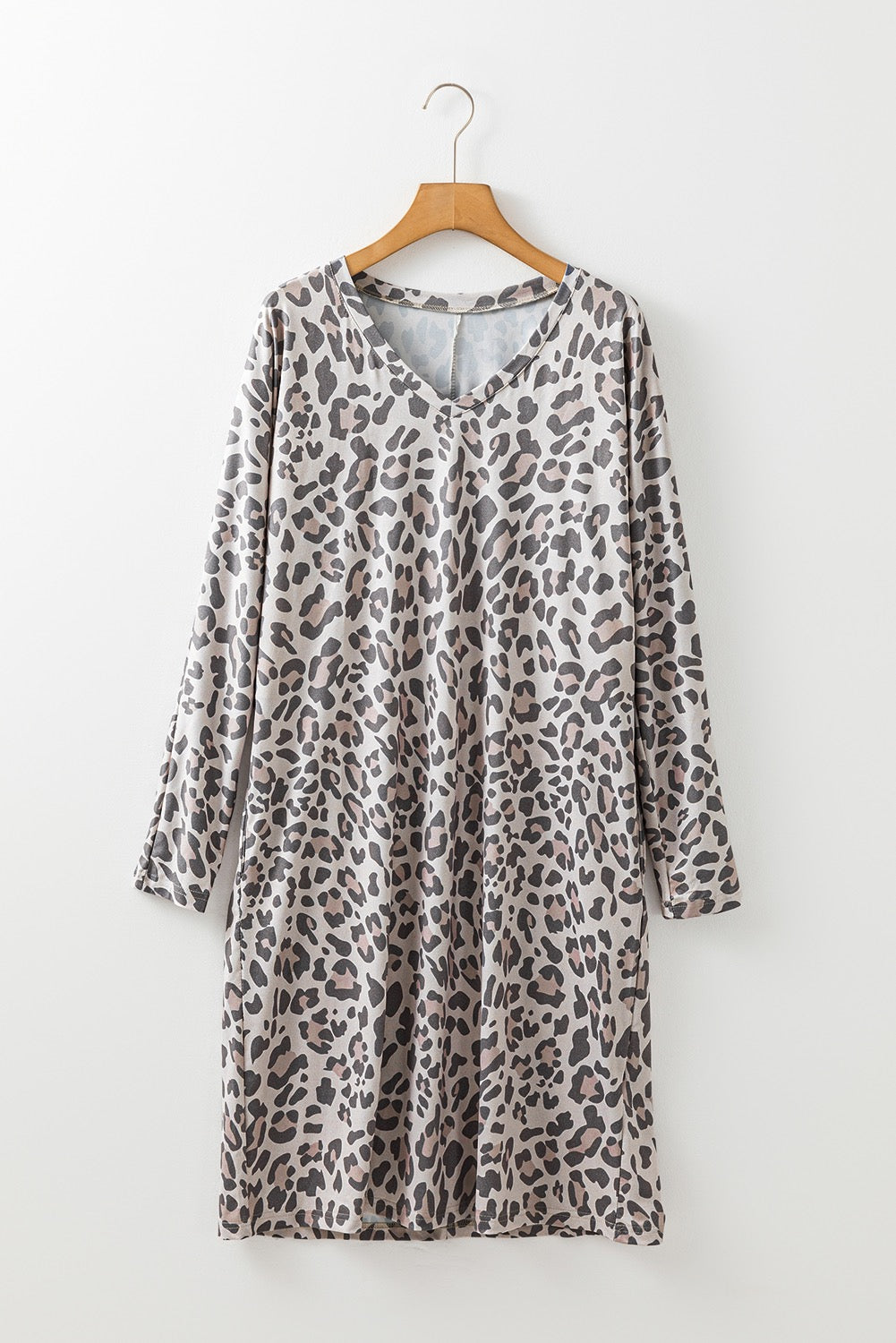 Leopard Shirt Dress January.