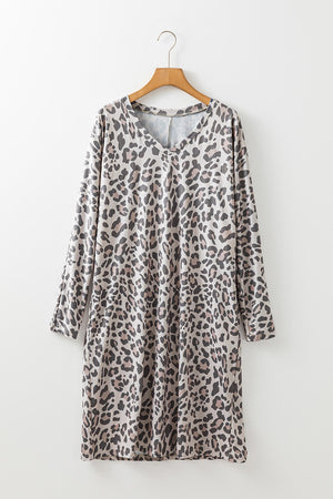 Leopard Shirt Dress January.