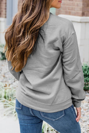 Sequin Baseball Crewneck RTS